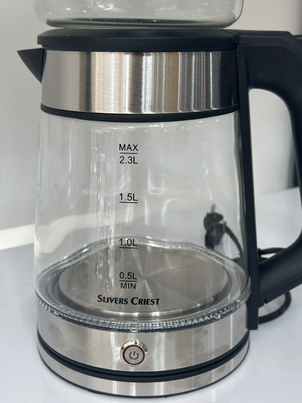 چای ساز شیشه ای سیلور کرست sc-320kw